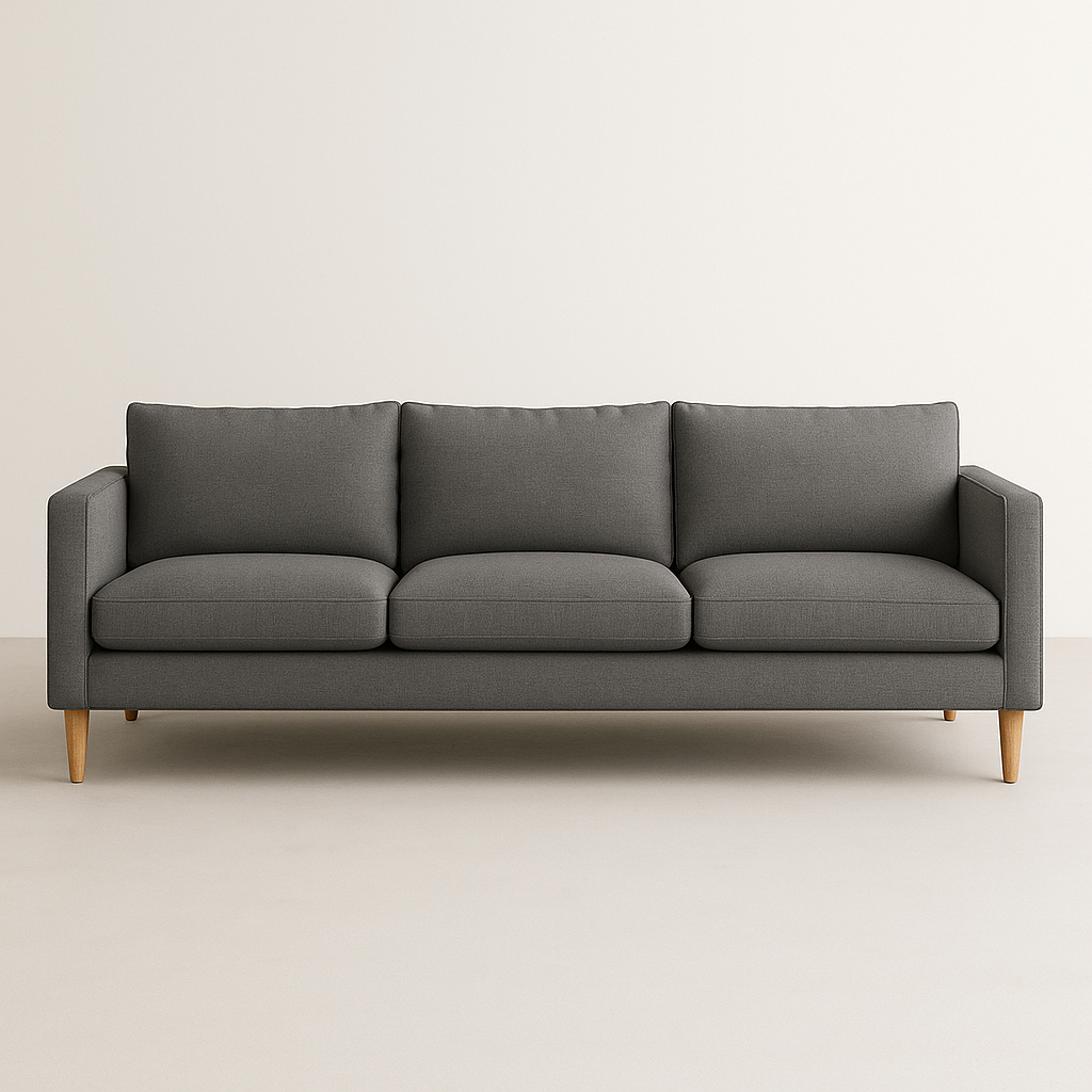 Savona 3-Seater Linen Sofa