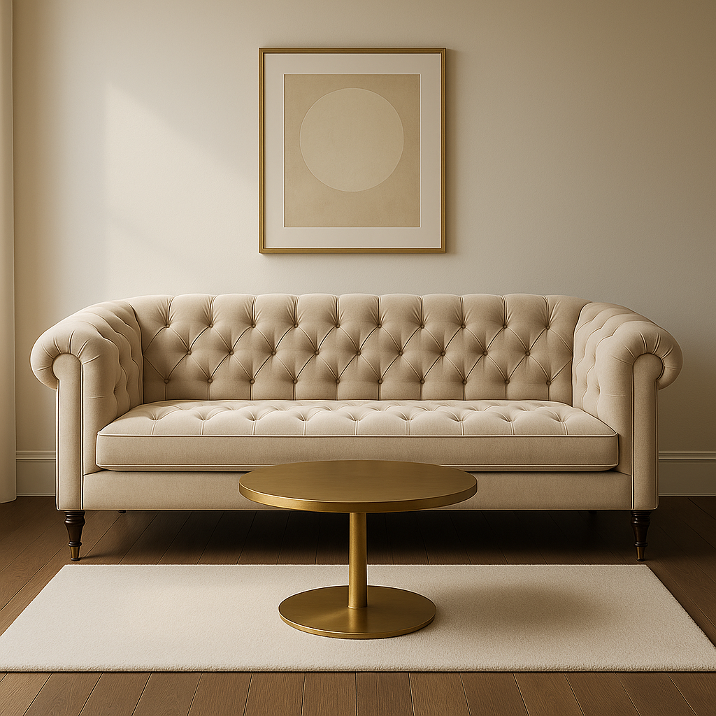 Luca Tufted Velvet Sofa