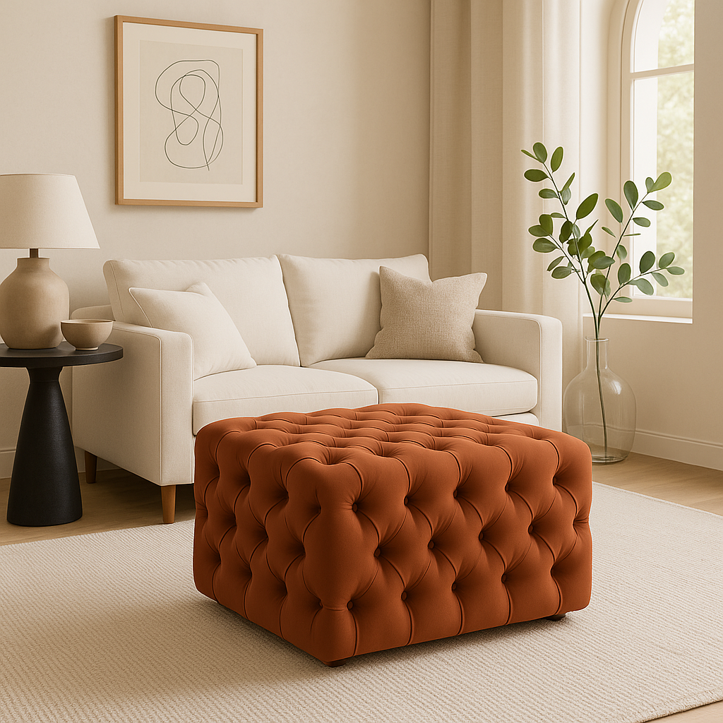 Sloan Tufted Ottoman