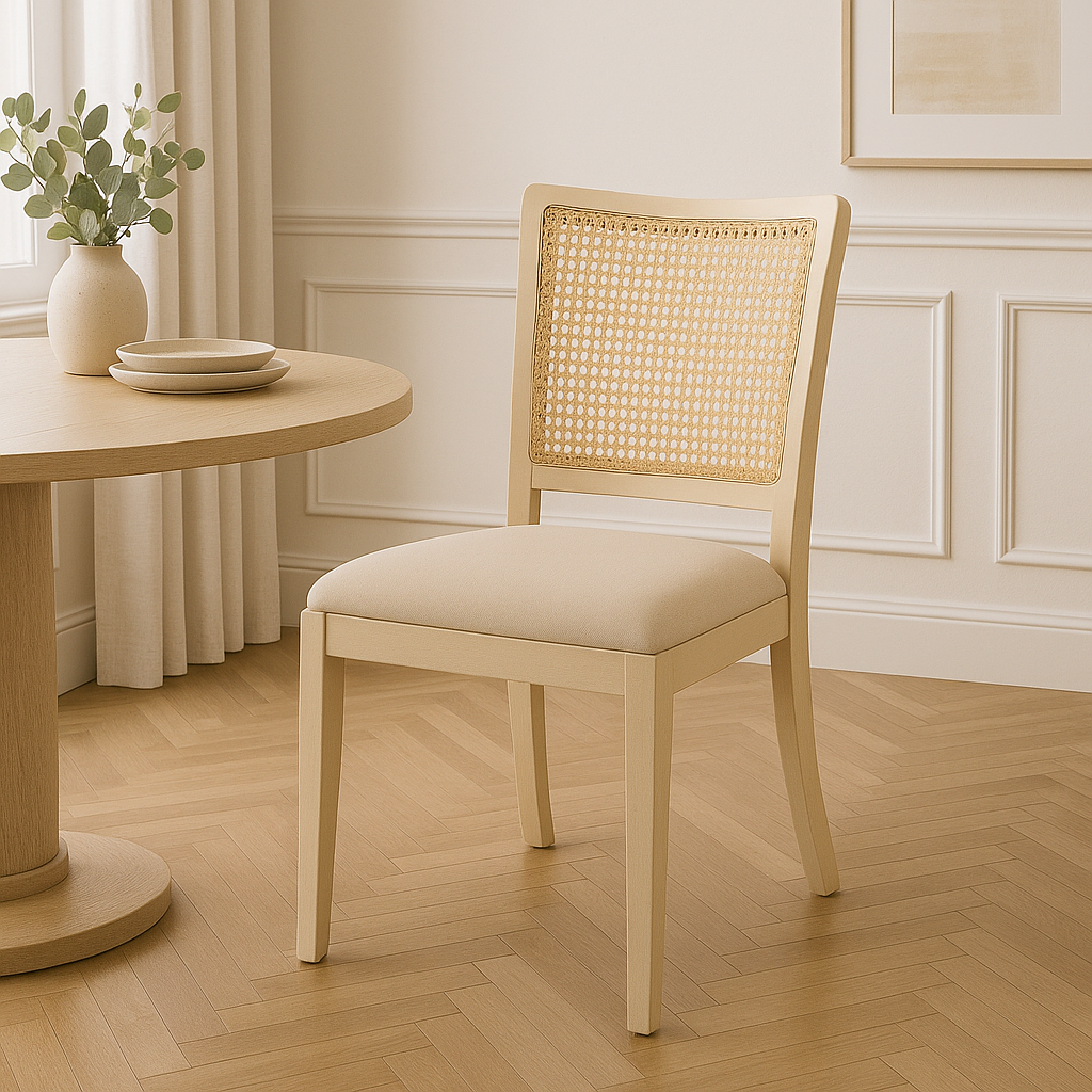 Cleo Cane Back Chair
