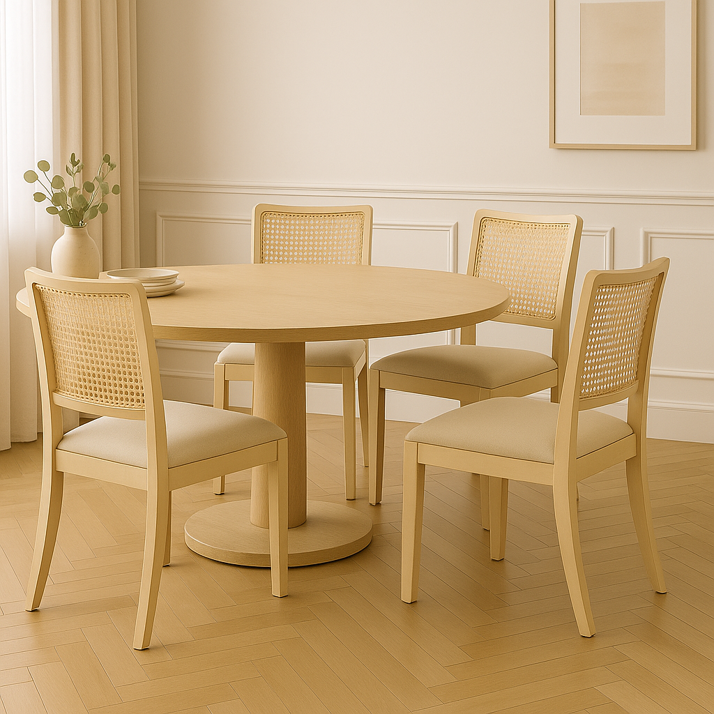 Cleo Cane Back Chair
