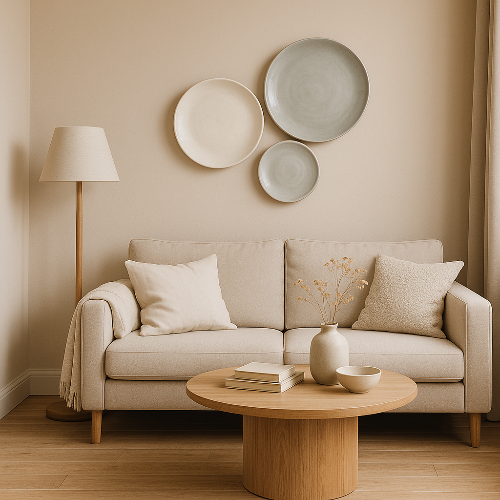 Ava Ceramic Wall Plates