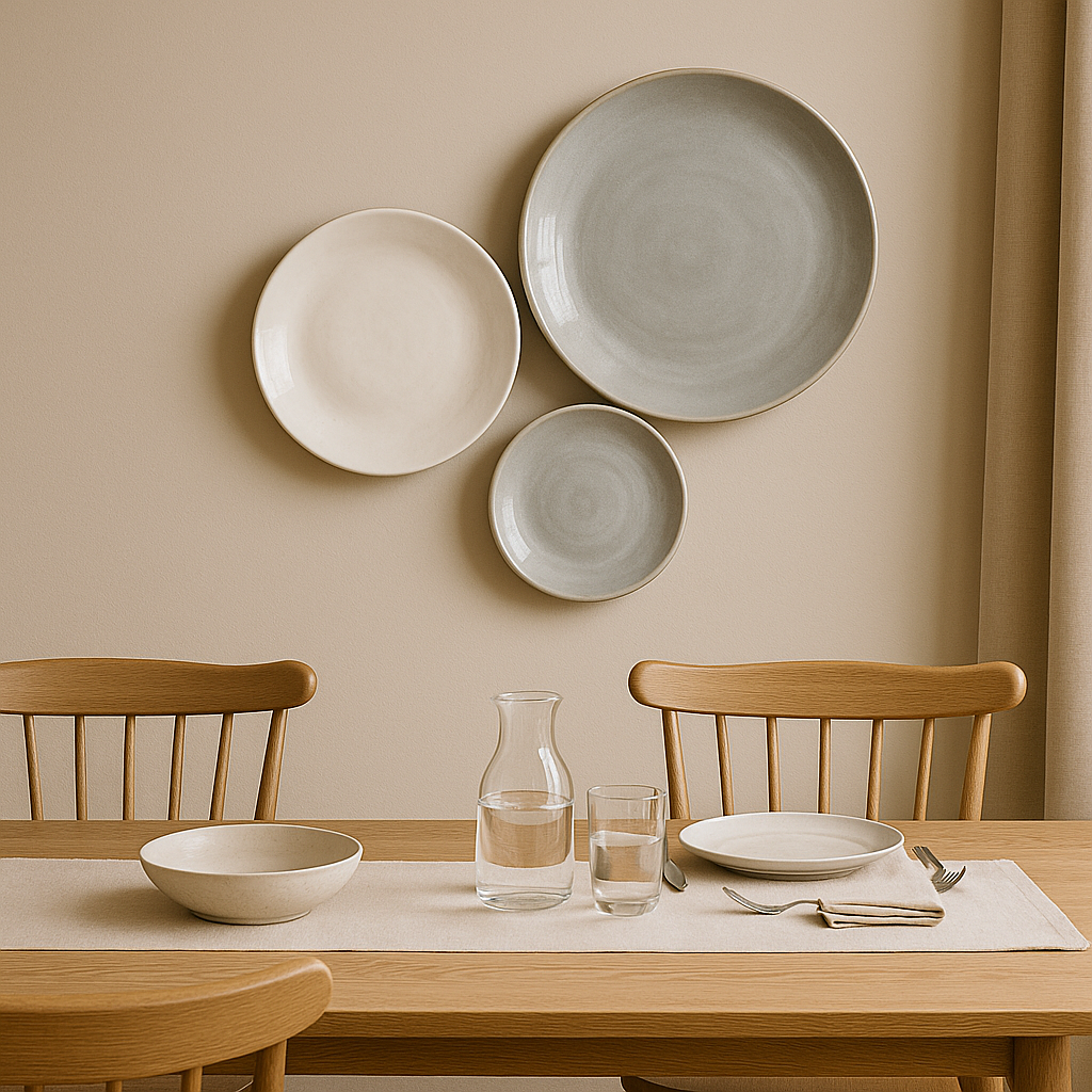 Ava Ceramic Wall Plates