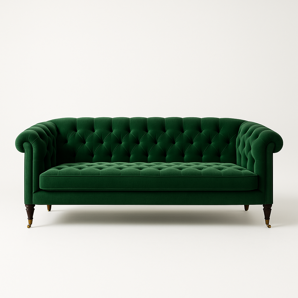 Luca Tufted Velvet Sofa