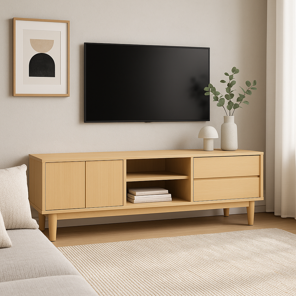 Nova Oak Media Console
