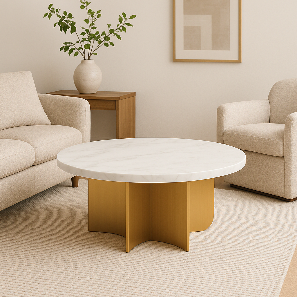 Tessa Marble Top Table