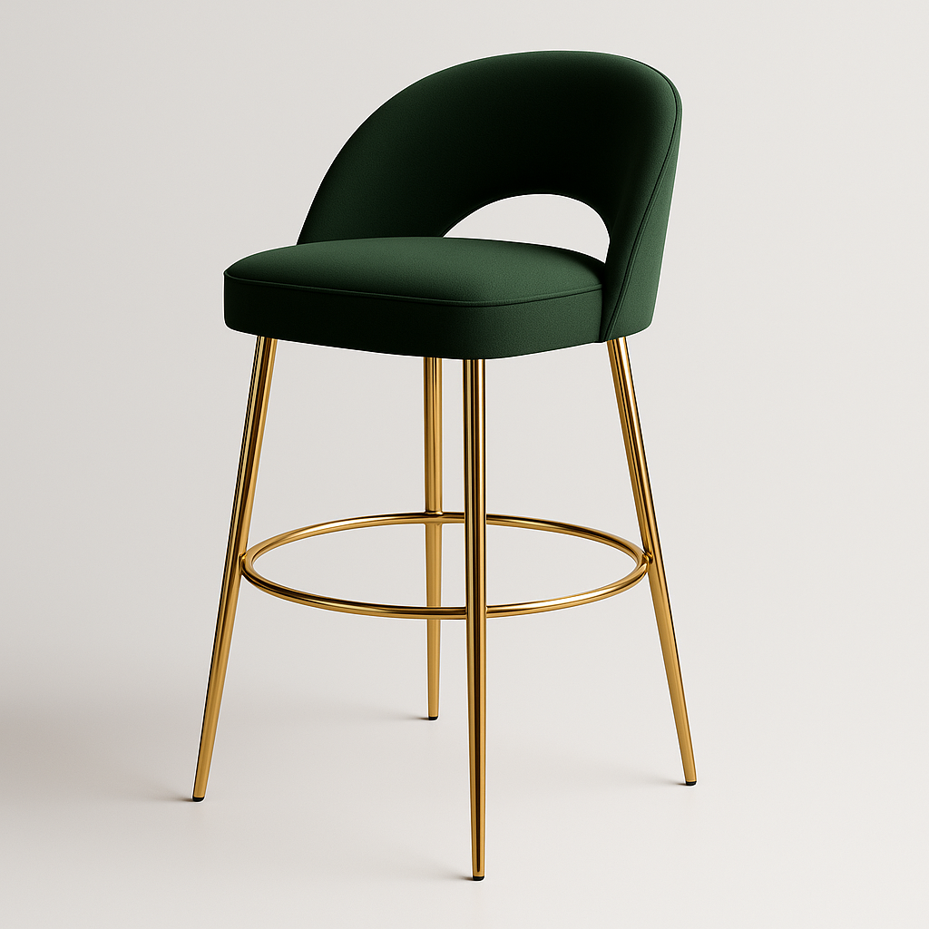 Lennox Curved Back Stool