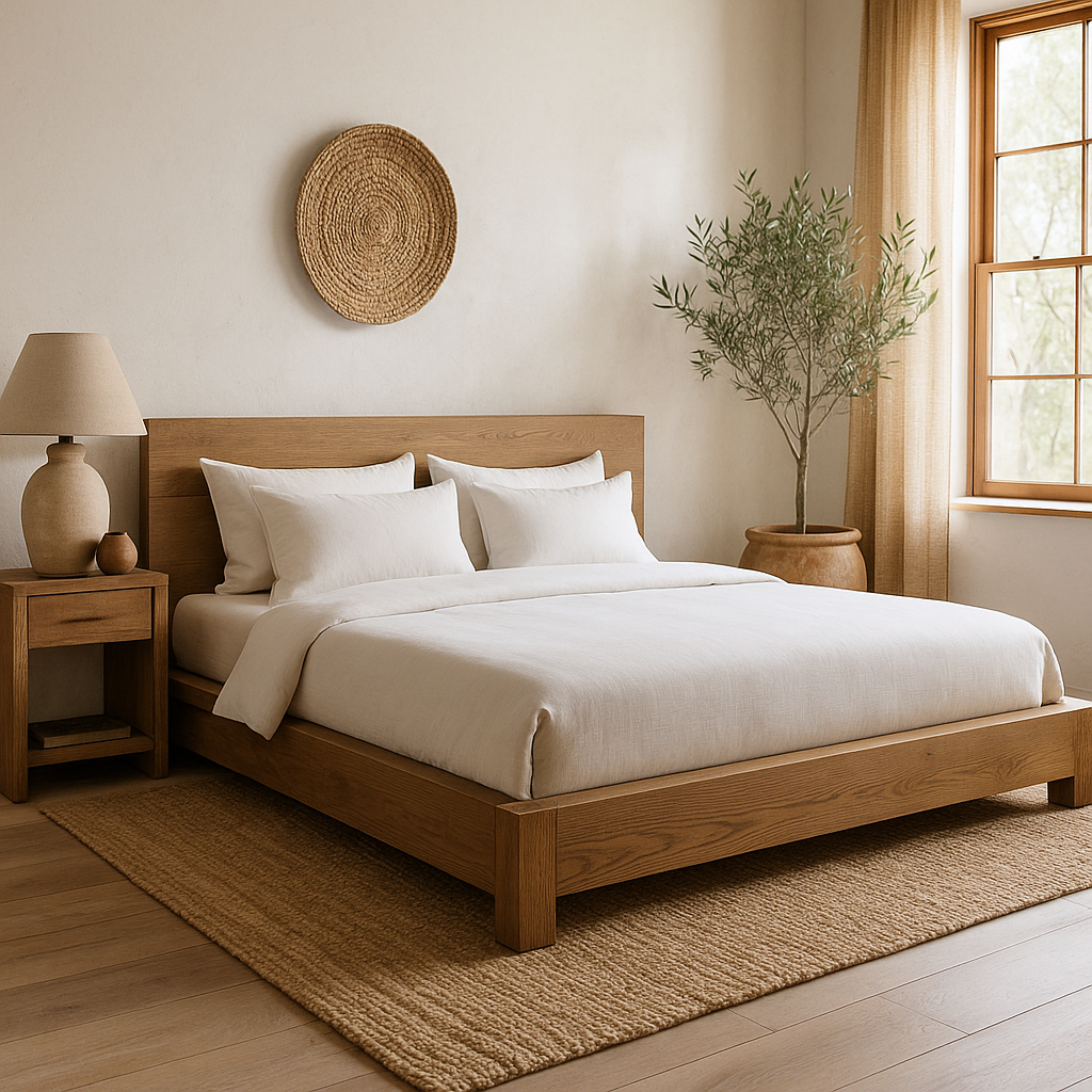 Canyon Solid Wood Platform Bed