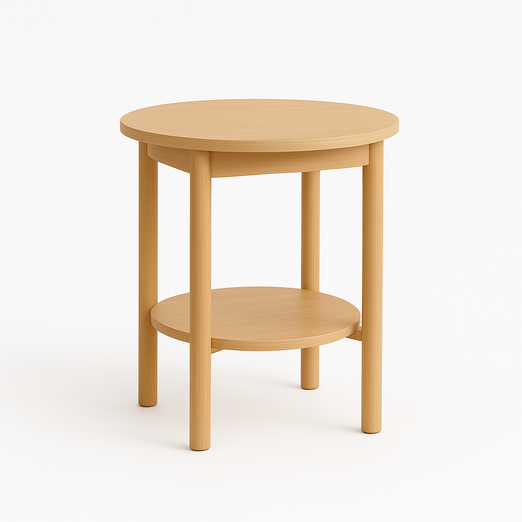 Luna Round Nightstand