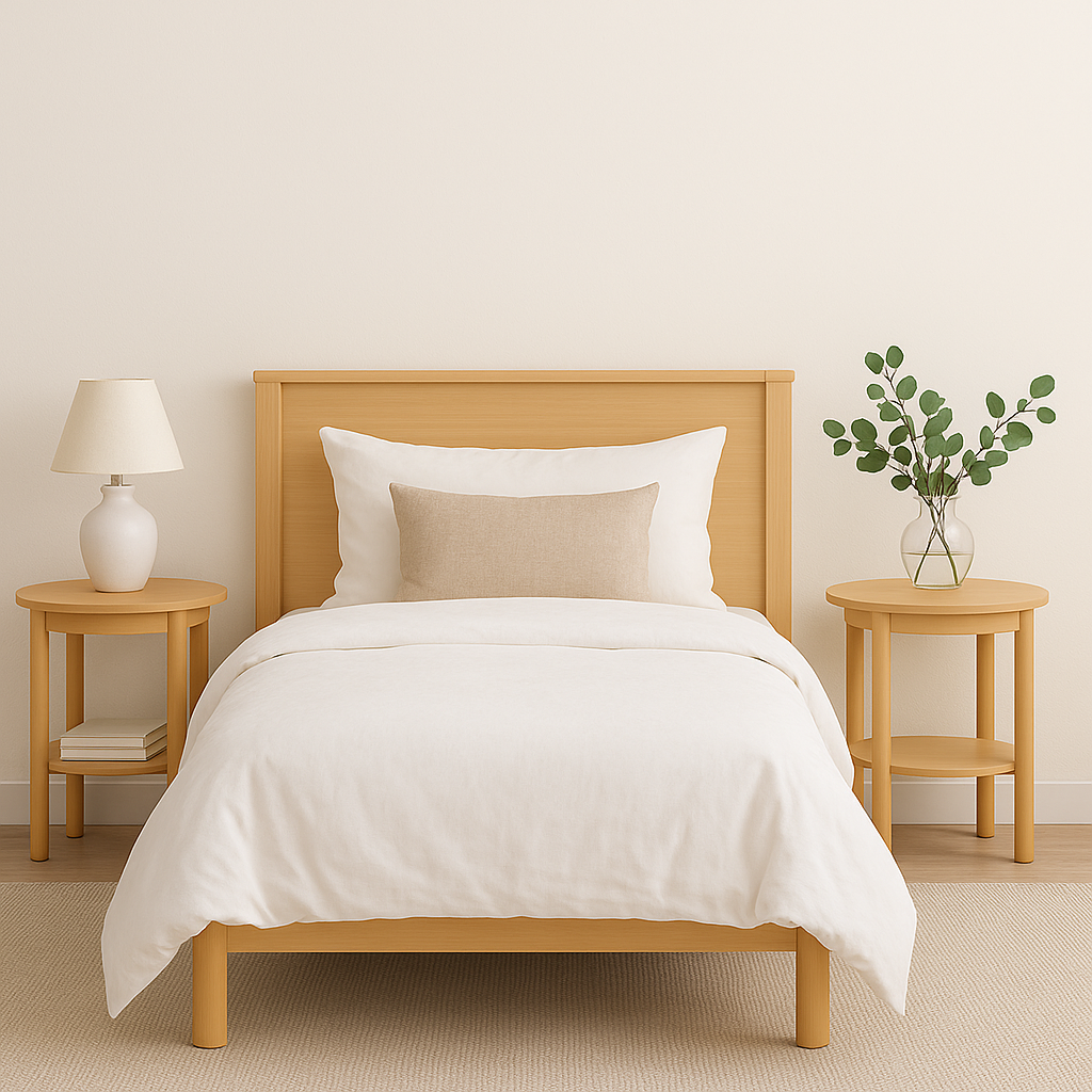 Luna Round Nightstand