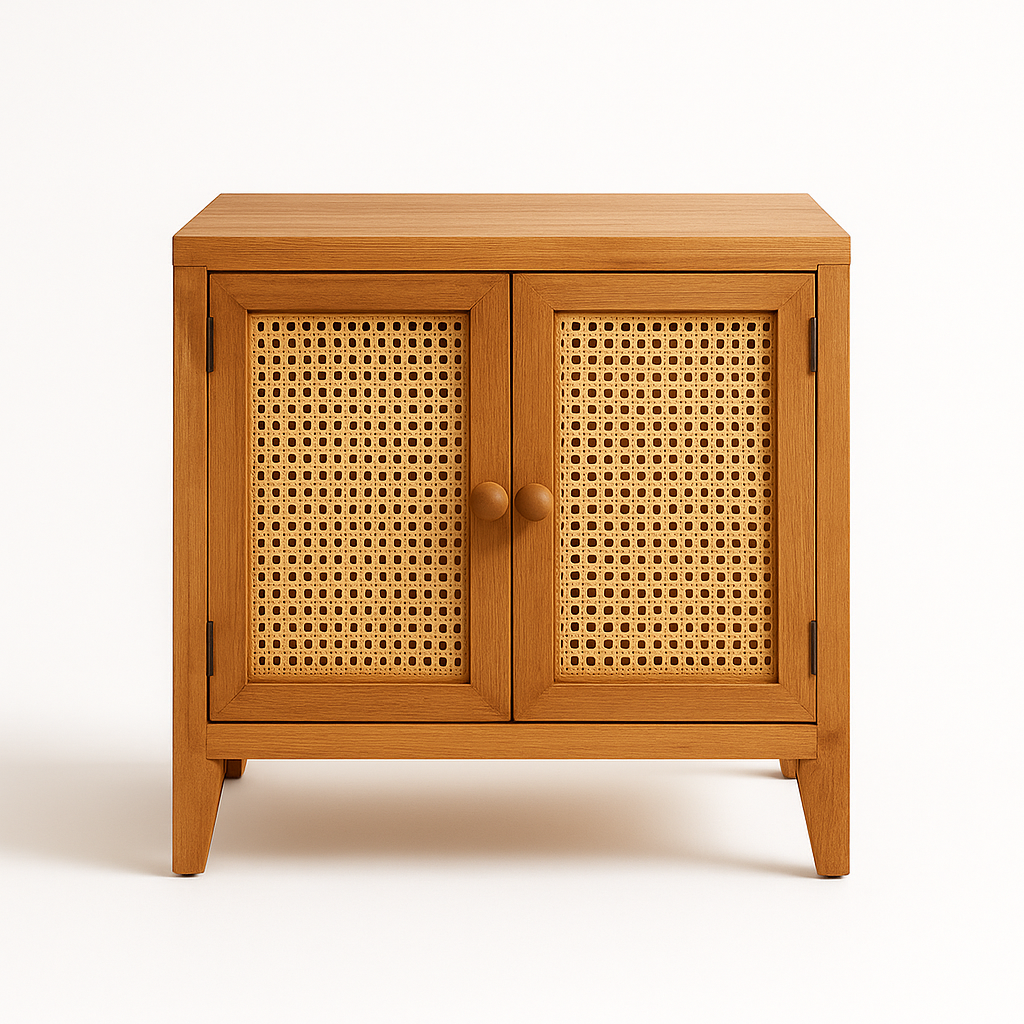 Cleo Rattan Nightstand