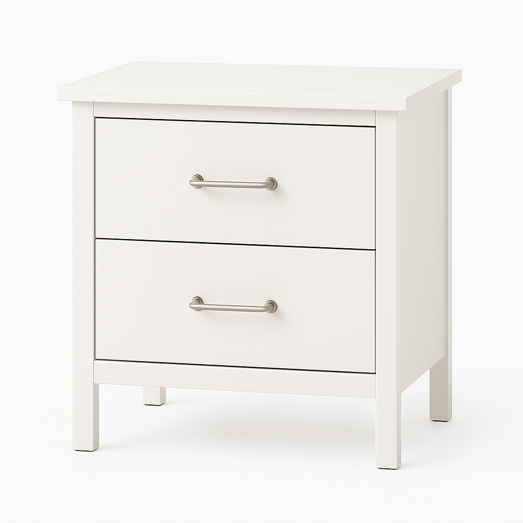 Ava Two-Drawer Nightstand