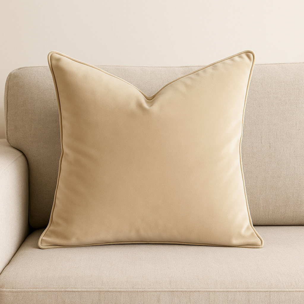 Luna Velvet Throw Pillow