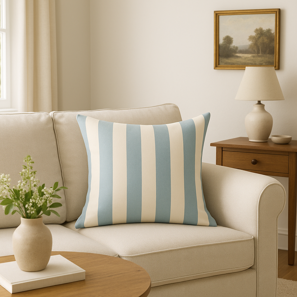 Kai Linen Striped Pillow