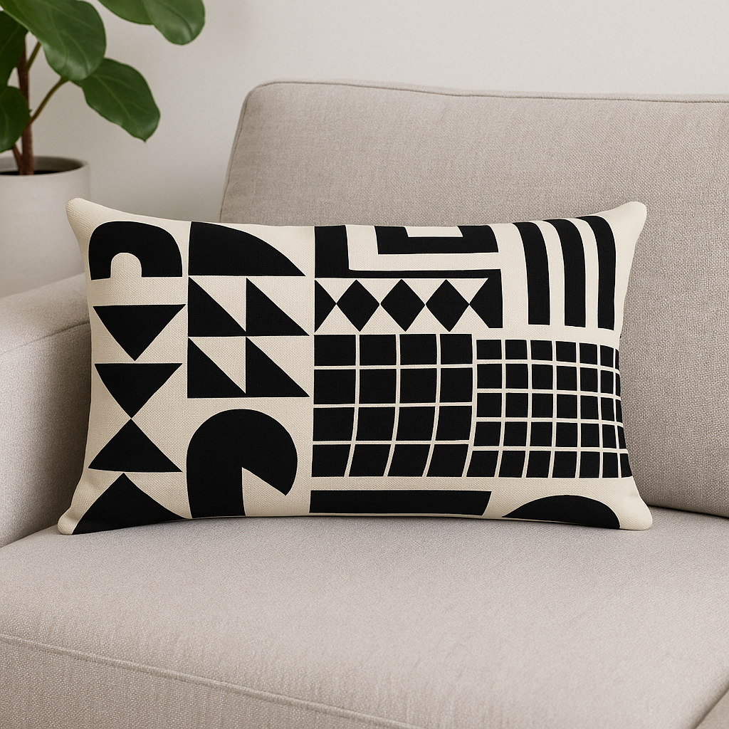 Arlo Geometric Pillow