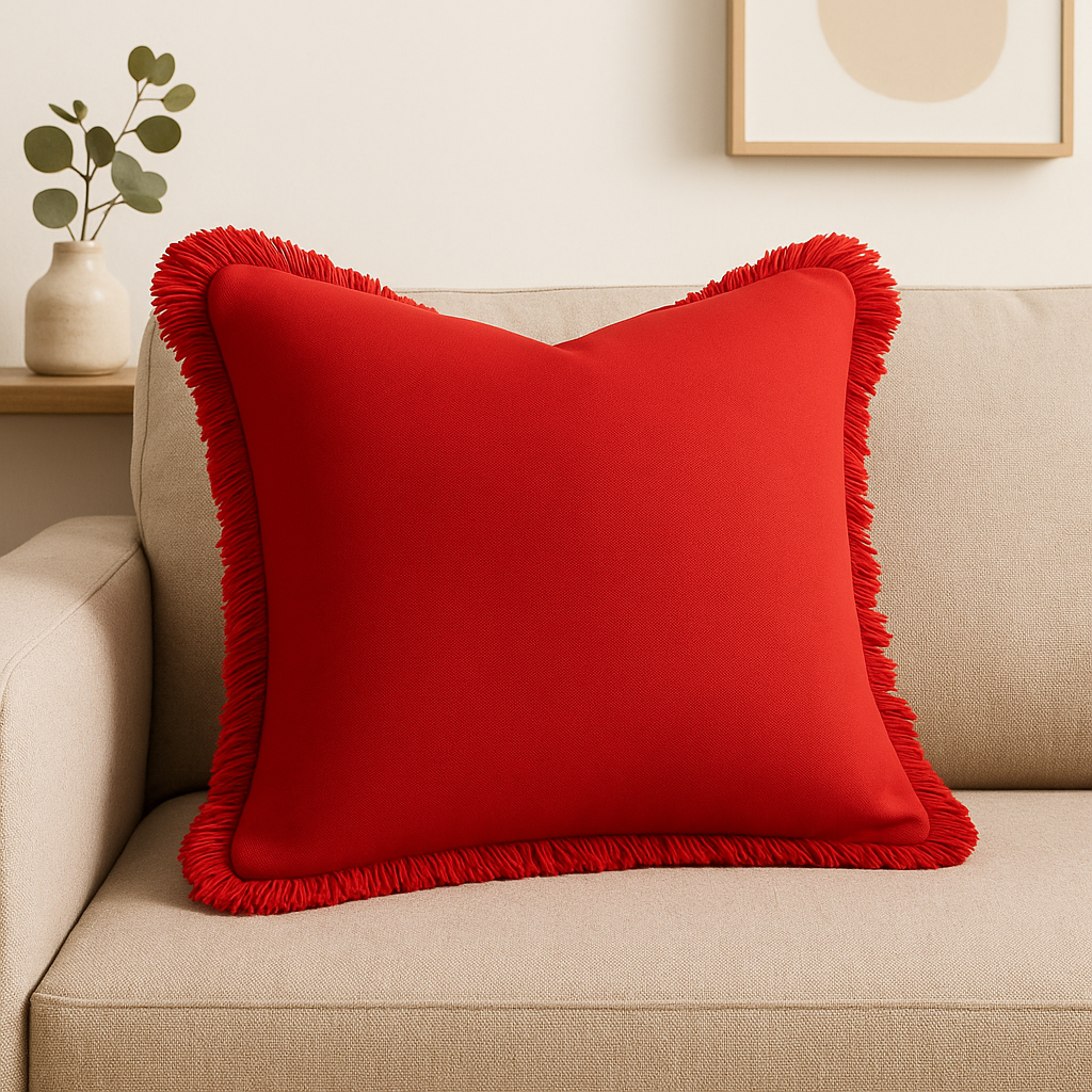 Mira Fringe Pillow