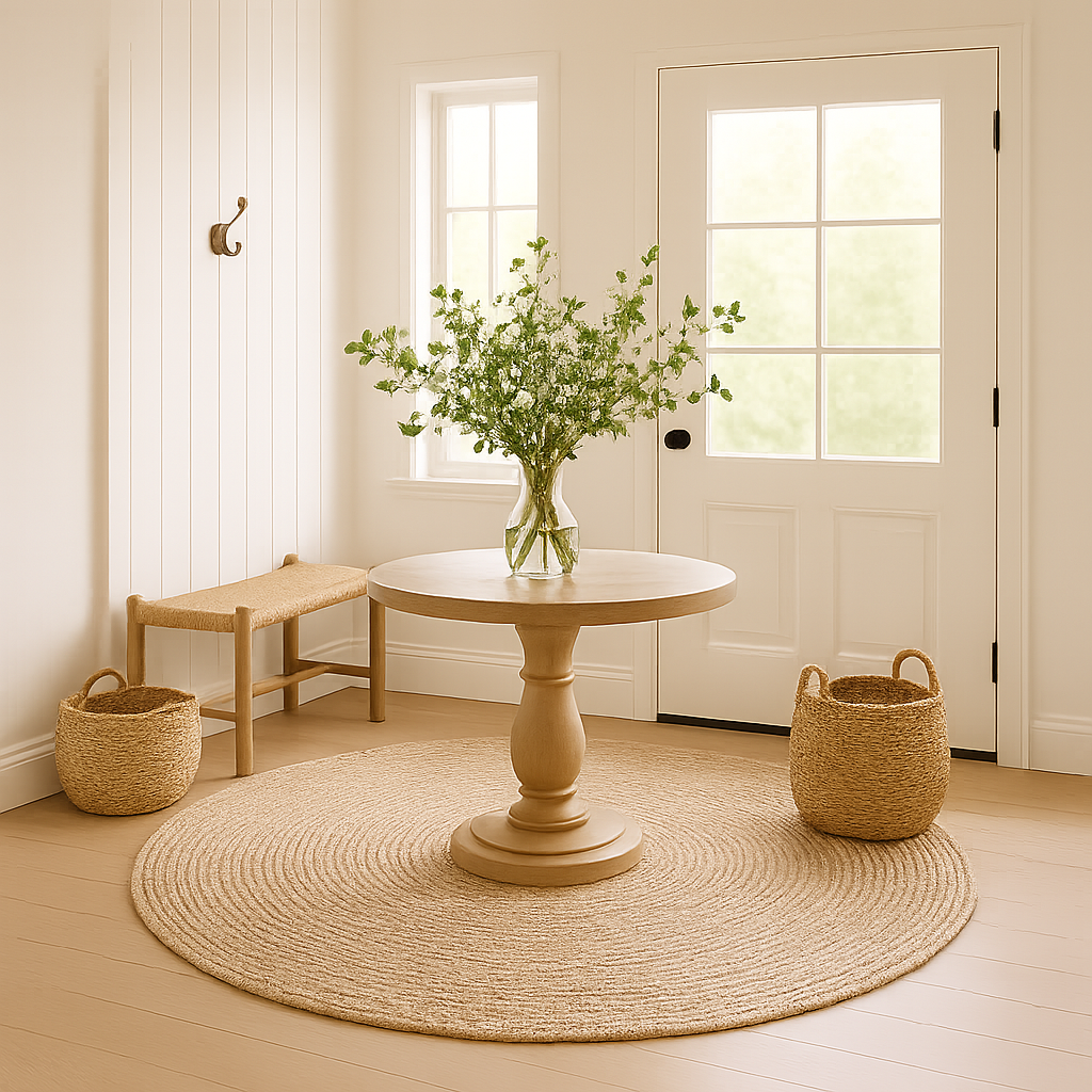 Isla Braided Round Rug