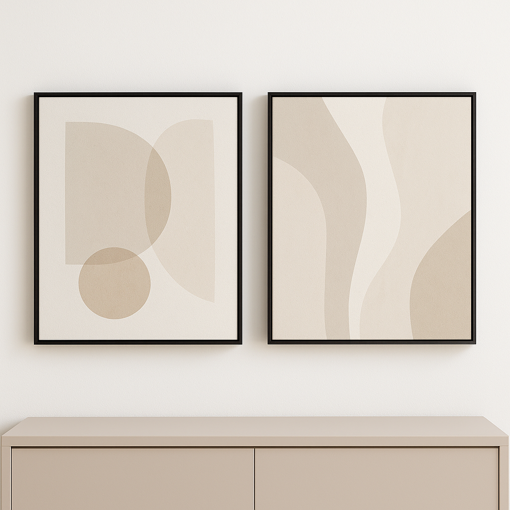 Nova Framed Abstract Art Set