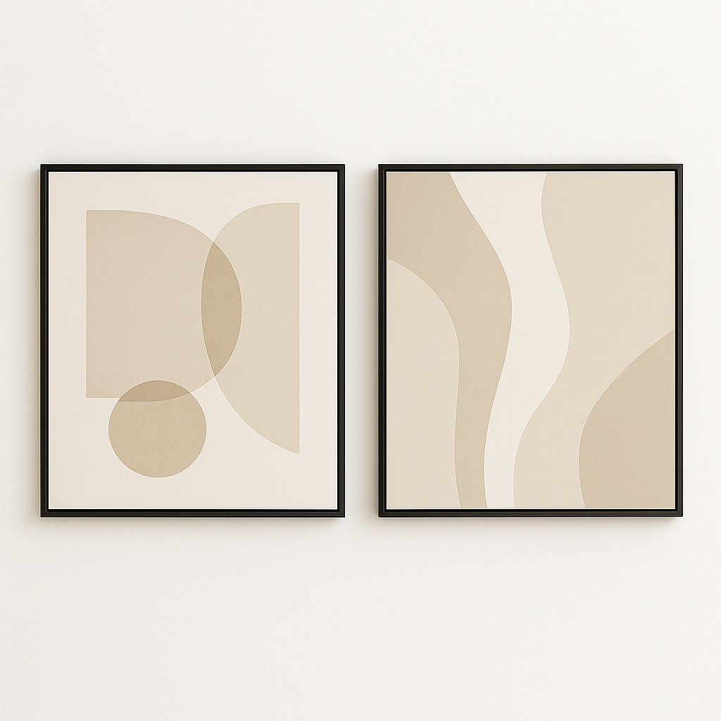 Nova Framed Abstract Art Set