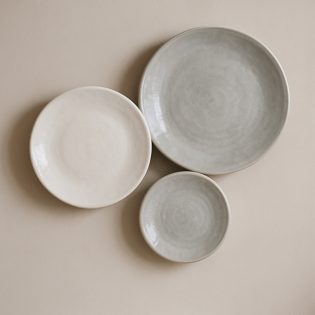 Ava Ceramic Wall Plates