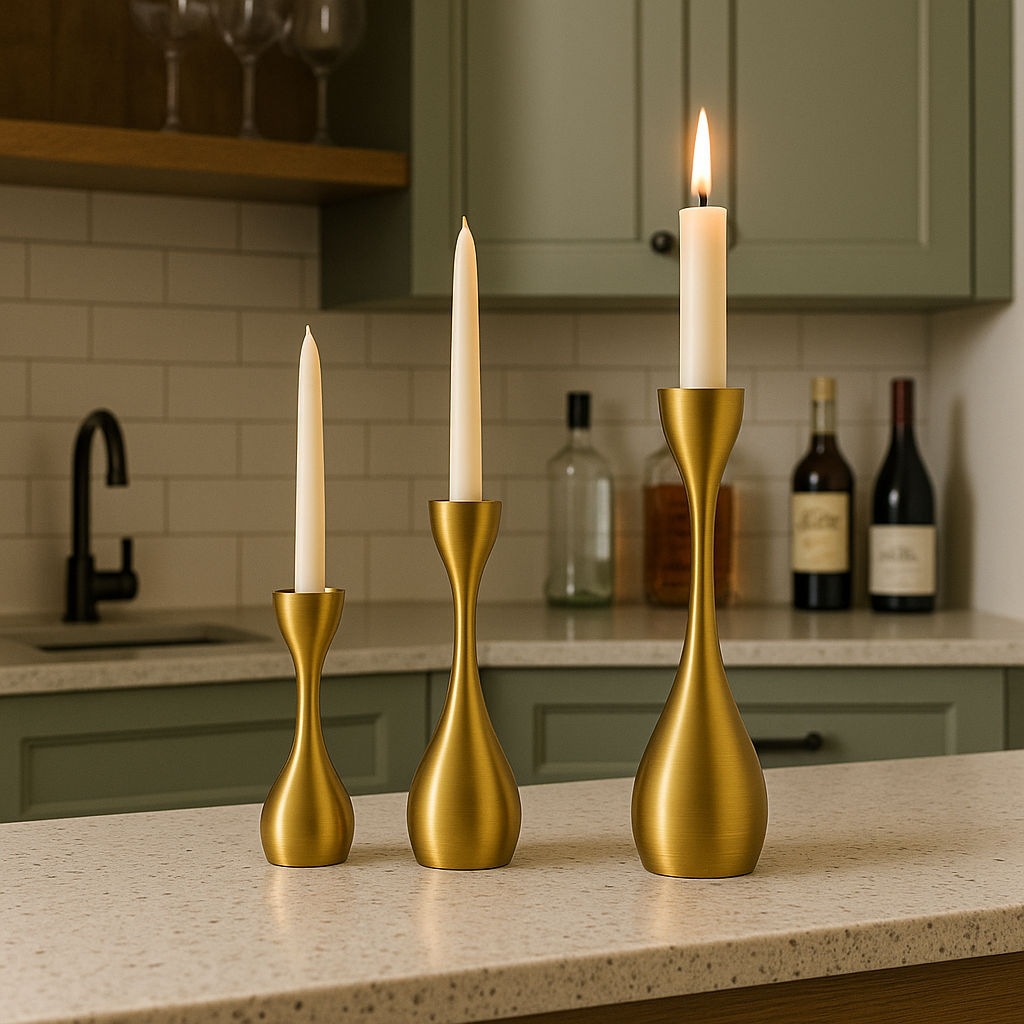 Luna Taper Candle Holders