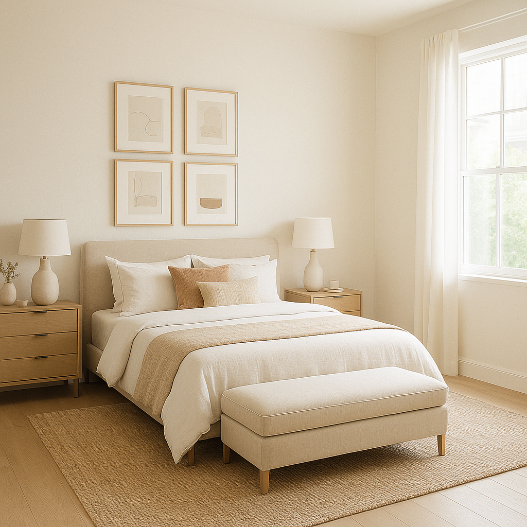 Modern Upholstered Bed