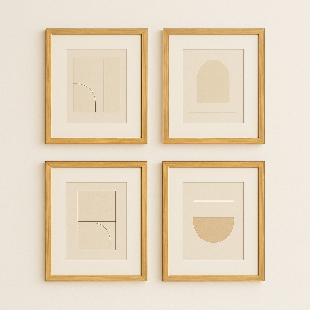 Minimalist Wall Frame Set