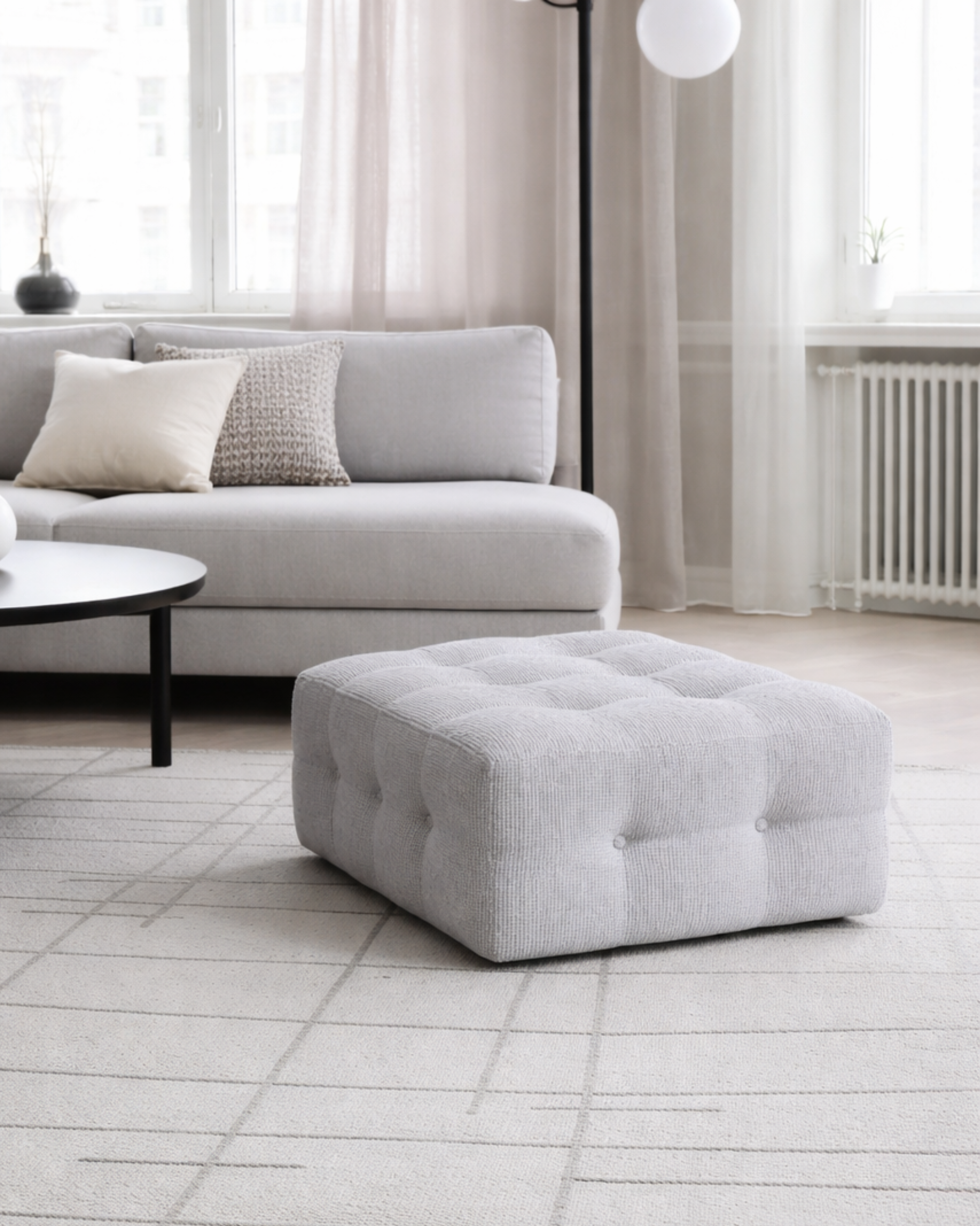 Sloan Tufted Ottoman