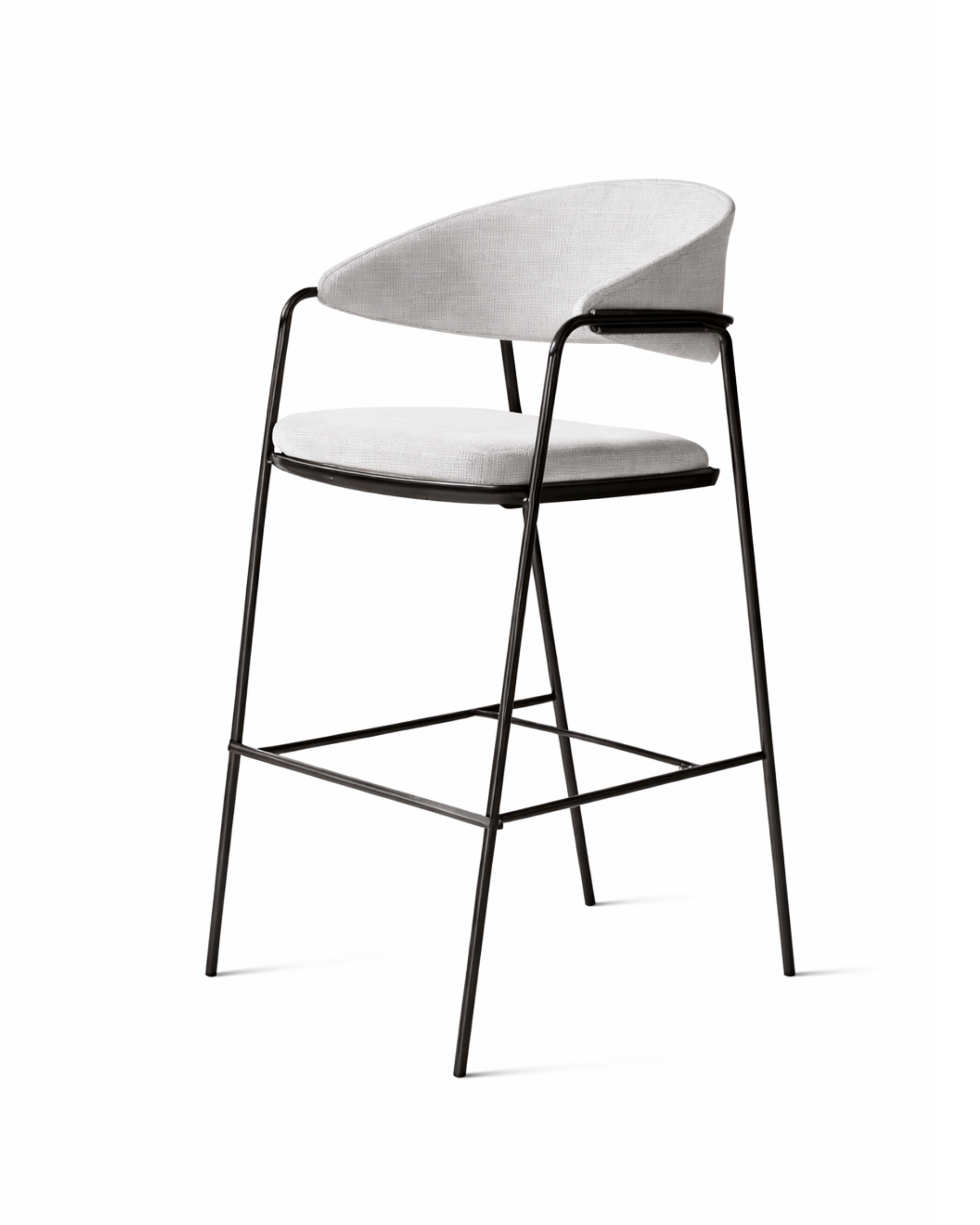 Lennox Curved Back Stool