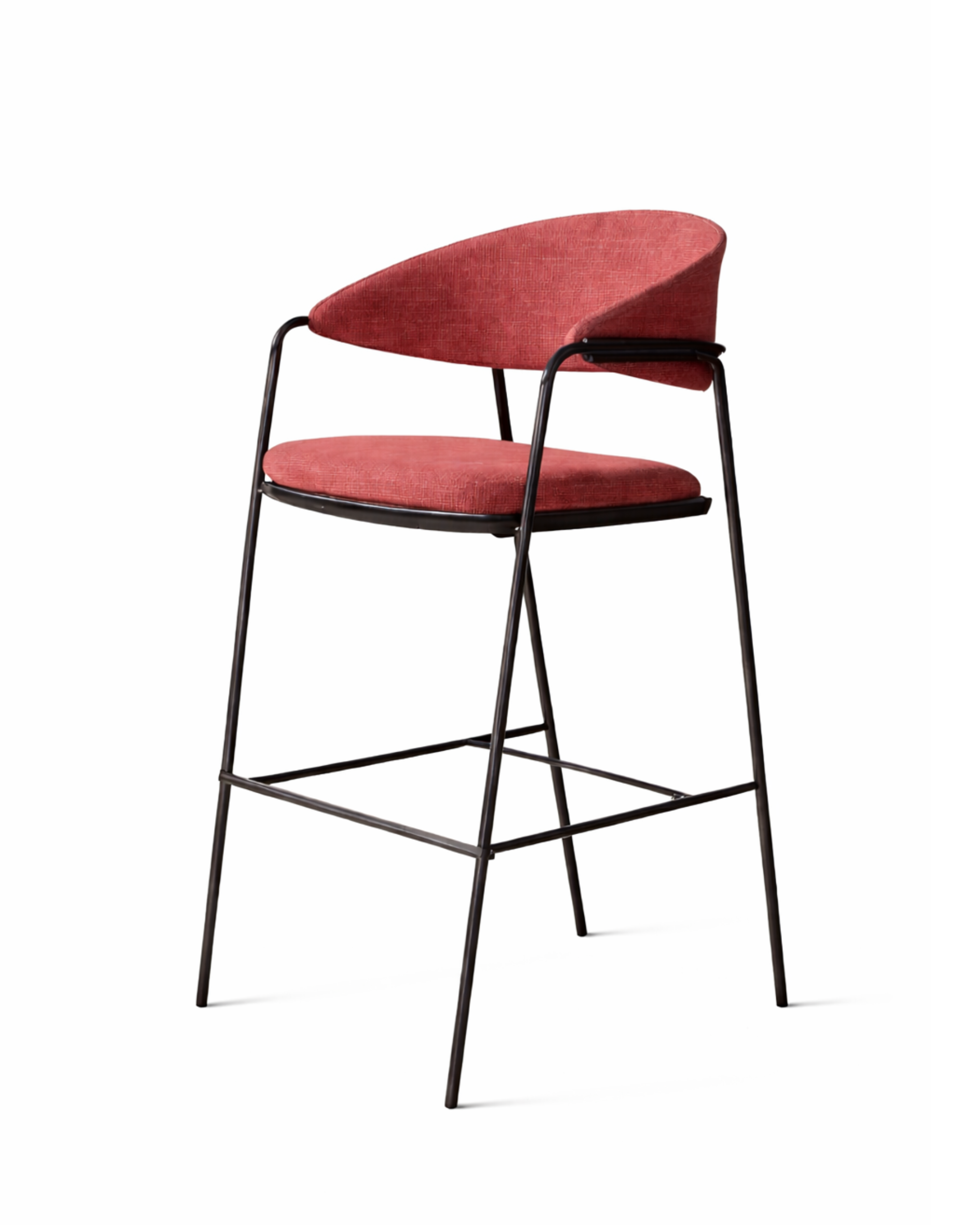 Lennox Curved Back Stool