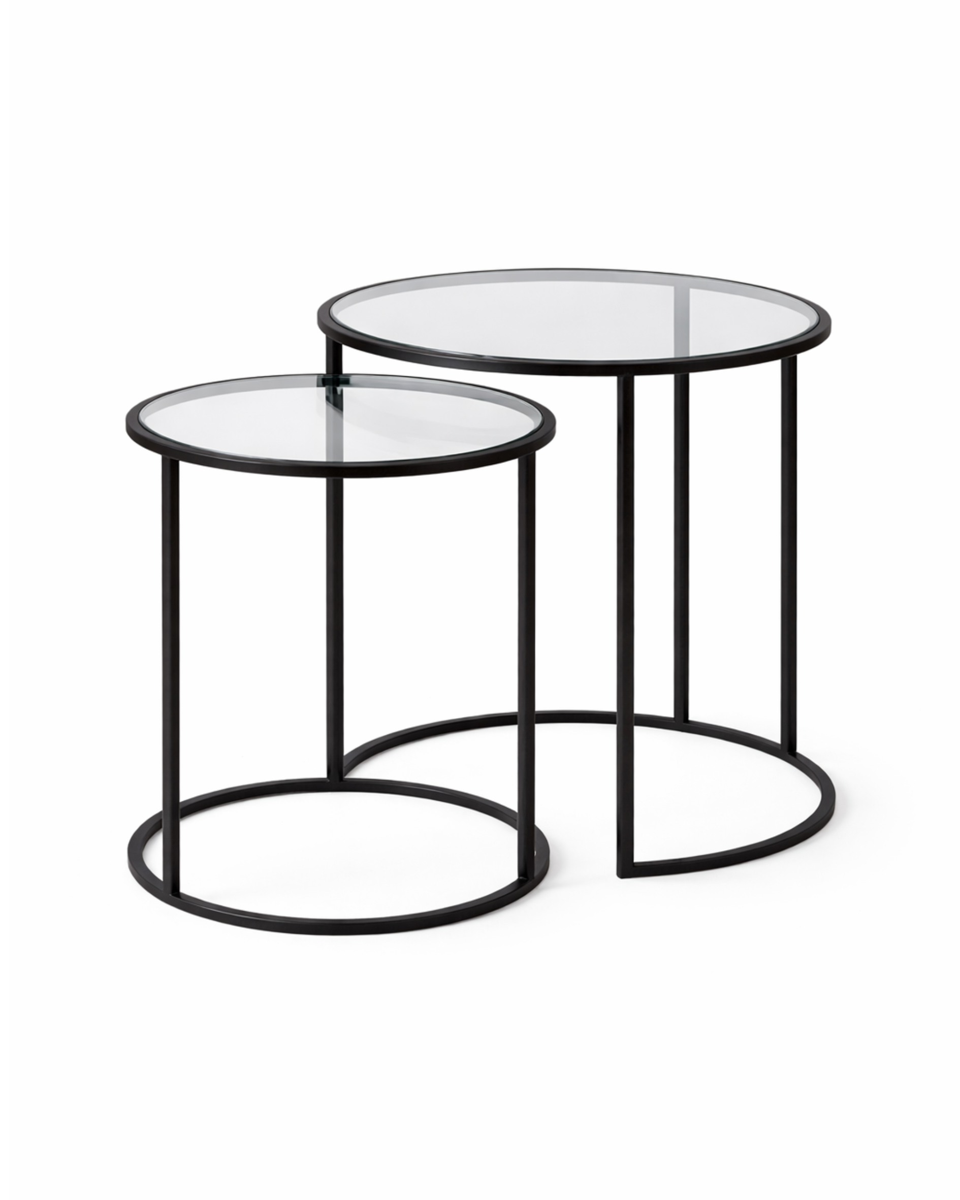 Cleo Glass Nesting Tables